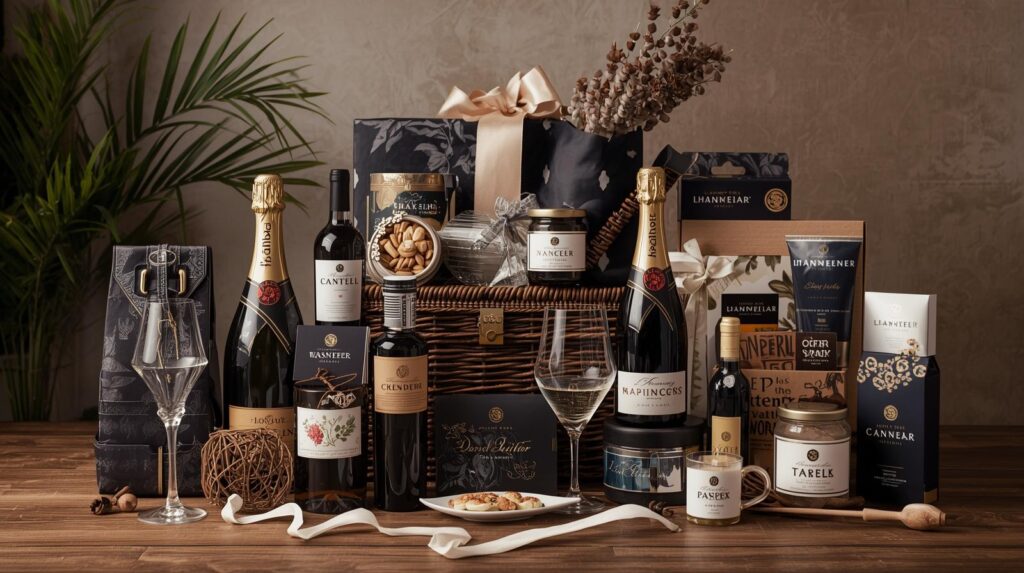 Luxury wedding gifts hamper