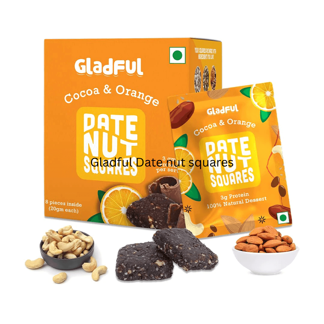 Gladful Date nut squares